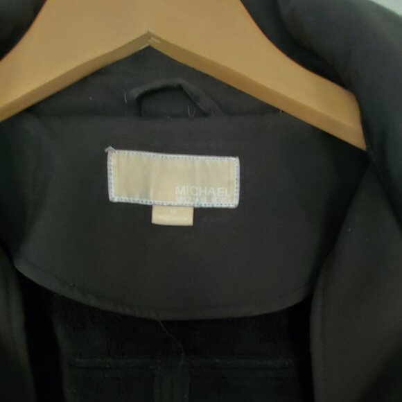 Michael Kors Asymmetrical Belted Coat - Picture 8 of 12